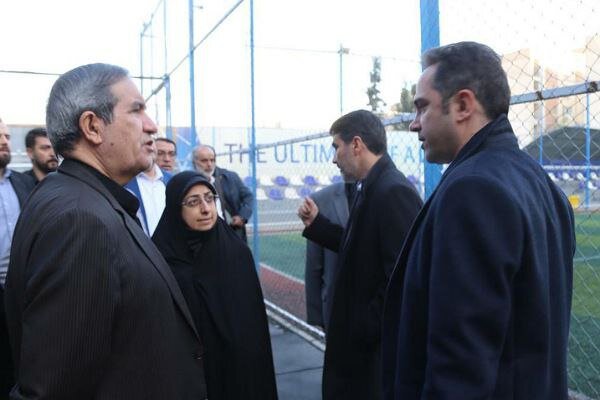 بازدید اعضای شورای شهر تهران از کمپ زنده یاد ناصر حجازی