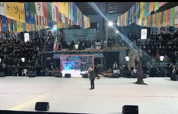 اجرای اشعار حماسی در نخستین اجلاسیه شهدای زن اهل سنت کشور
