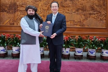 Taliban amb. hands over credentials to Chinese authorities