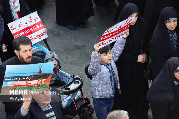 راهپیمایی در حمایت از فلسطین-ارومیه