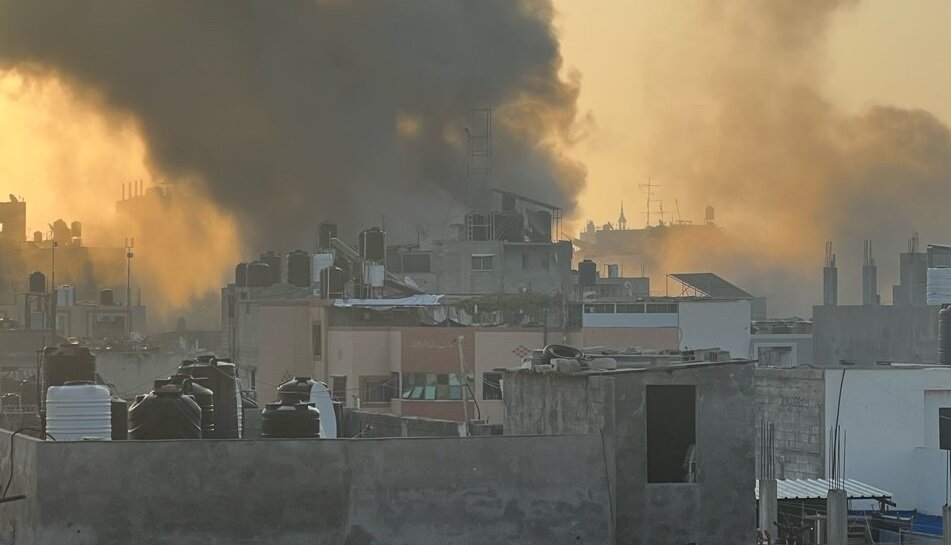 بمباران یک مهدکودک در غزه