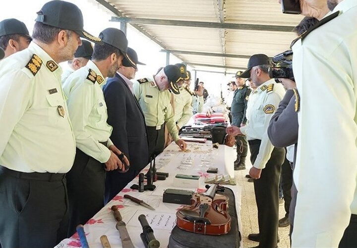 نمایشگاه پیشگامان امنیت انتظامی در بوشهر راه‌اندازی شد