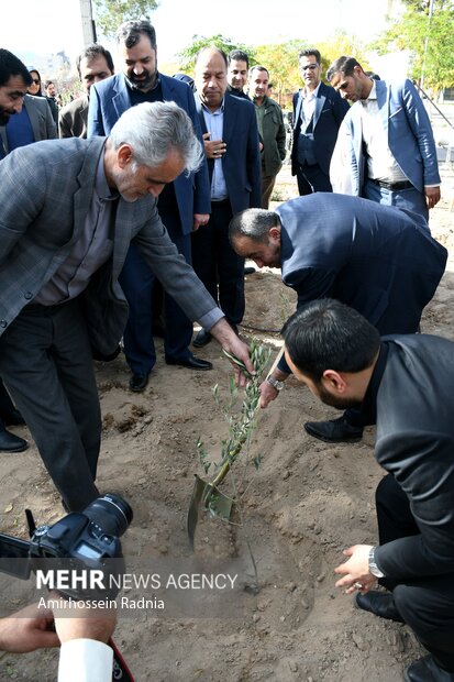 مراسم آغازین طرح ملی کاشت یک میلیارد درخت