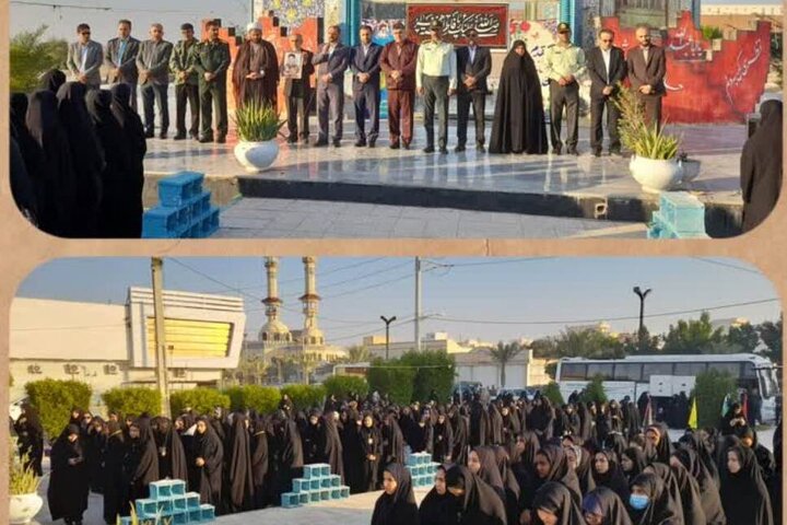 ۲۰۰ دانش آموز دختر دیلمی عازم سفر معنوی راهیان نور شدند ۲۰۰ دانش آموز دختر دیلمی عازم سفر معنوی راهیان نور شدند