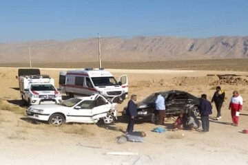 ۳ نفر در تصادف محور فسا به داراب کشته شدند