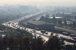 تداوم آلودگی هوا/وضعیت هوای تهران نارنجی است