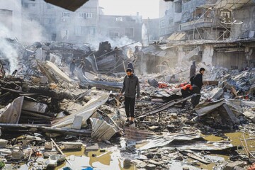 شهادت ۴۰ فلسطینی در بمباران خان‌یونس توسط رژیم صهیونیستی