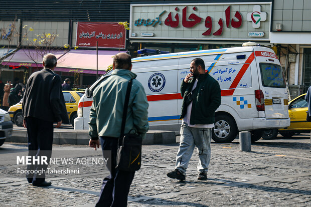 بنا بر اعلام شرکت کنترل کیفیت هوای تهران، شاخص آلودگی هوای پایتخت هم‌اکنون روی عدد ۱۵۳ قرار دارد و کیفیت هوا در وضعیت قرمز و ناسالم برای تمام گروه‌ها است