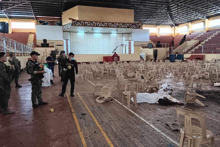 انفجار در فیلیپین ۴ کشته و ۹ زخمی بر جای گذاشت