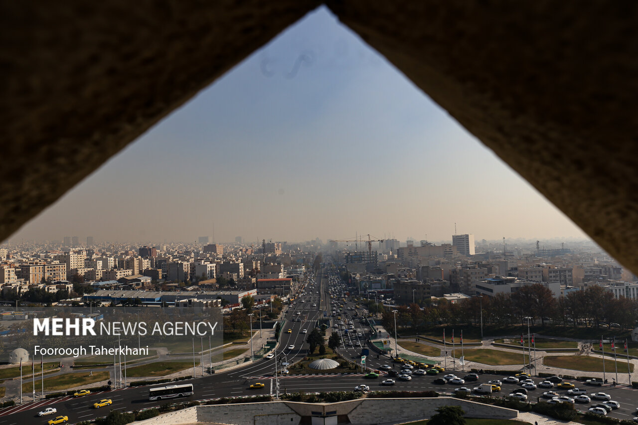 وضعیت هوای تهران نارنجی است/115روز هوای آلوده در پایتخت