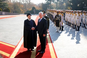 Raeisi officially welcomes Cuban counterpart in Tehran