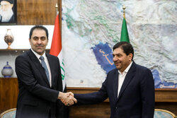 دیدار معاون اول رییس جمهور با نایب رئیس مجلس عراق