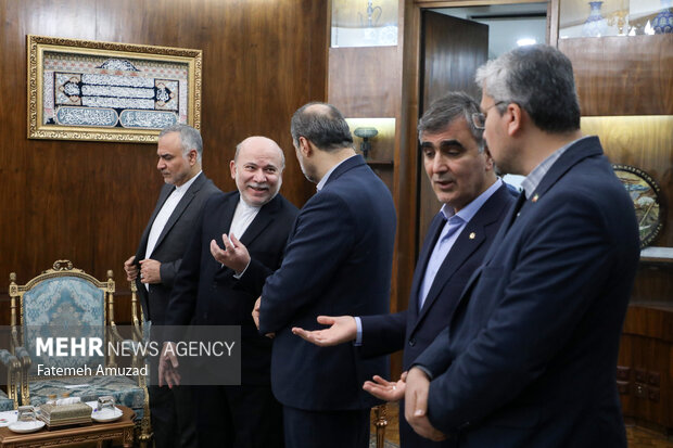 دیدار معاون اول رییس جمهور با نایب رئیس مجلس عراق