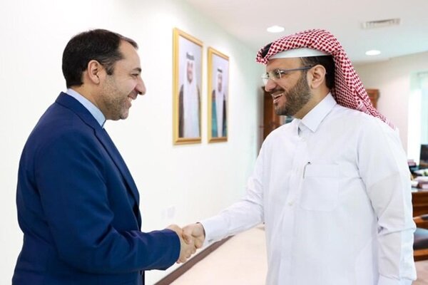 السفير الإيراني في الدوحة يلتقي المتحدث باسم الخارجية القطرية