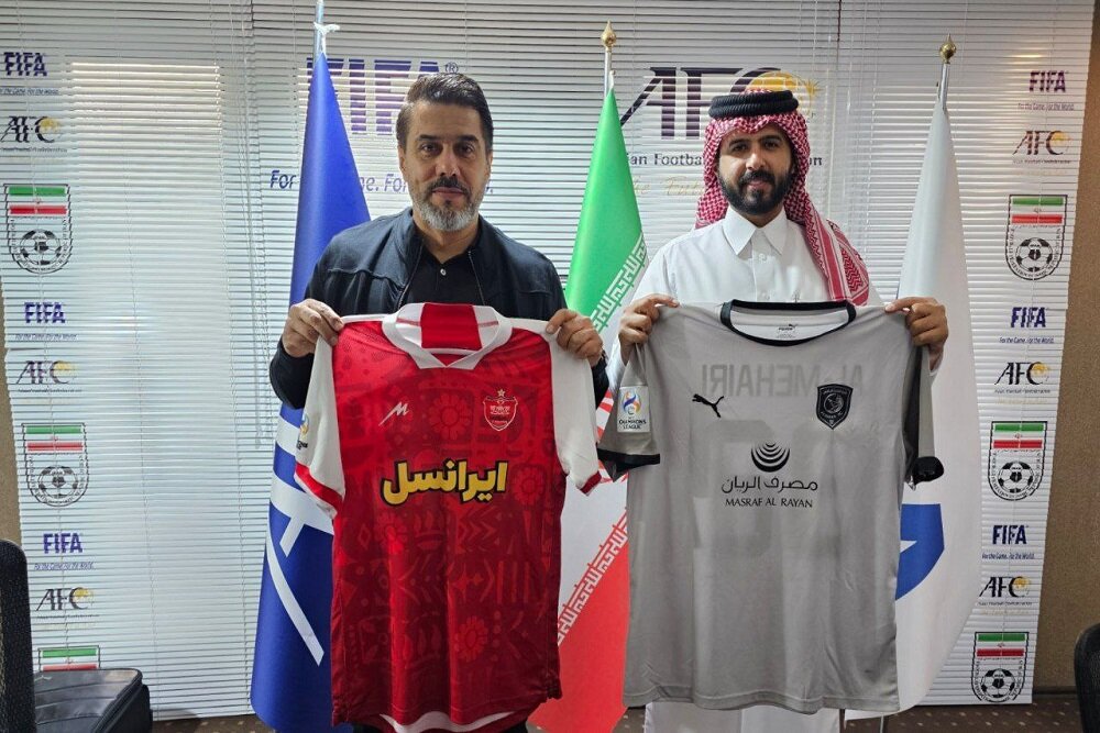 پرسپولیس با پیراهن اول مقابل الدحیل قطر