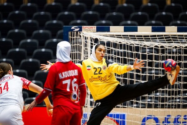 حضور دختران خوزستانی در مسابقات هندبال جوانان جهان