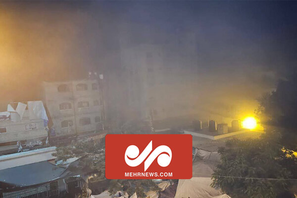 تصاویری از بمباران سنگین «خان یونس» در جنوب نوار غزه