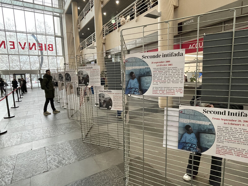 Cenevre Üniversitesi'nde “Filistin” konulu fotoğraf sergisi