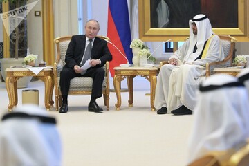 پوتین: روابطمان ارتقاء یافته است/ آل نهیان: درصدد گفت وگو میان مسکو و شورای همکاری خلیج فارس هستیم