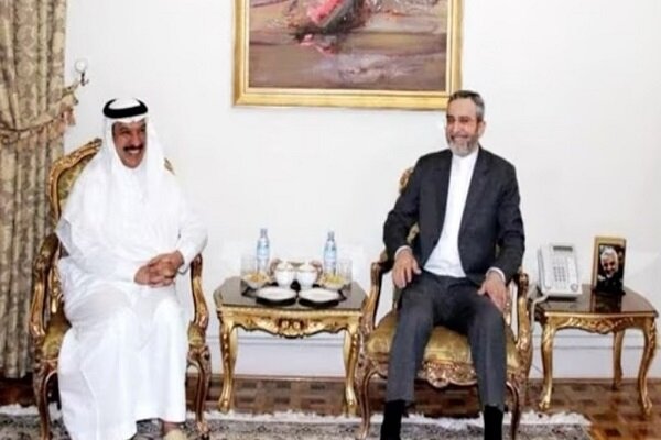 السفير السعودي لدى إيران يلتقي مع علي باقري كني في مبنى وزارة الخارجية