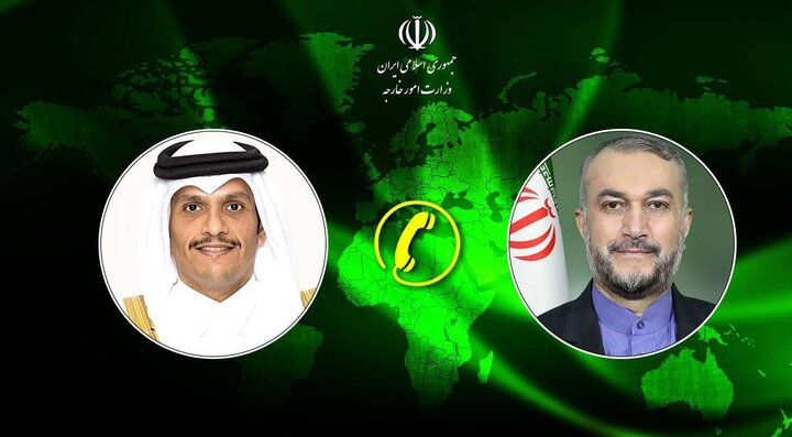 İran-Katar dışişleri bakanları Filistin'i görüştü