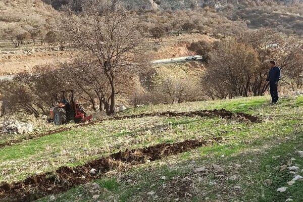 رفع تصرف ۵۰۰۰ متر مربع از اراضی ملی شهرستان دالاهو