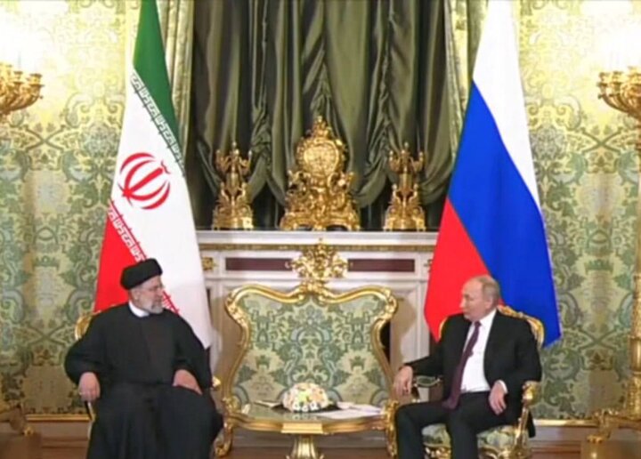 ایرانی صدر کی روس کے صدر سے ملاقات