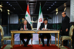 شش سند همکاری بین ایران و سوریه امضا شد