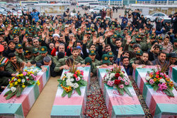 آذربایجان شرقی میزبان پنج شهید گمنام دفاع مقدس