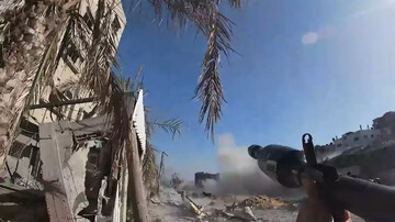 صحنه‌های درگیری سنگین مقاومت با نظامیان صهیونیست در شمال غزه+ فیلم