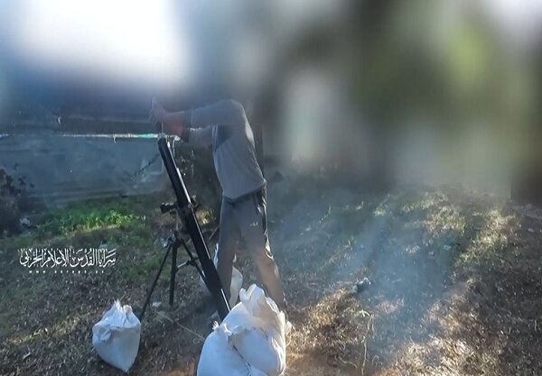 سرایا القدس کا غاصب صہیونی فوجیوں پر راکٹ حملہ+ ویڈیو