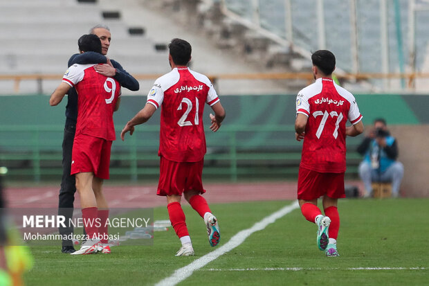 Persepolis vs Havadar in Iran professional league
