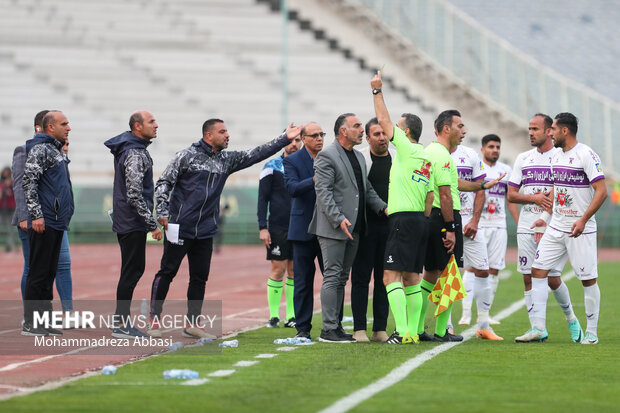 Persepolis vs Havadar in Iran professional league
