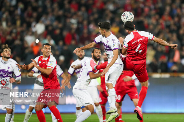 Persepolis vs Havadar in Iran professional league
