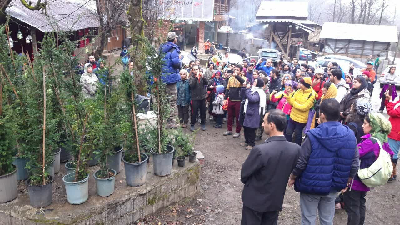 کاشت ۱۰۰ گونه نهال در جنگل های ویسرود شفت کاشت ۱۰۰ گونه نهال در جنگل های ویسرود شفت