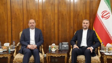 القائم بأعمال القنصلية العامة الإيرانية في مزار الشريف يلتقي مع أمير عبد اللهيان
