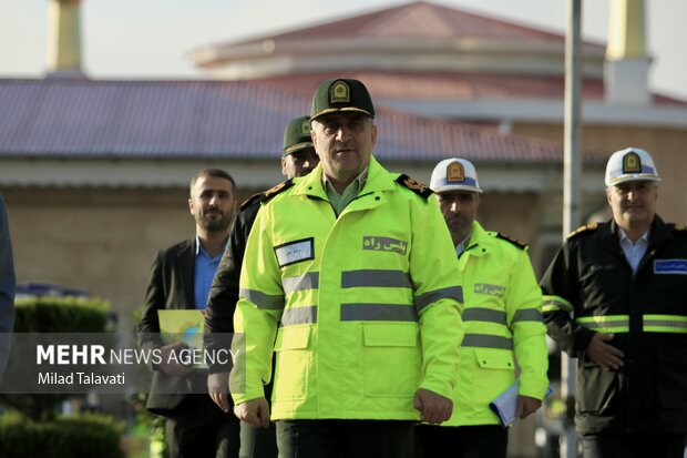 رزمایش طرح زمستانه پلیس در گیلان