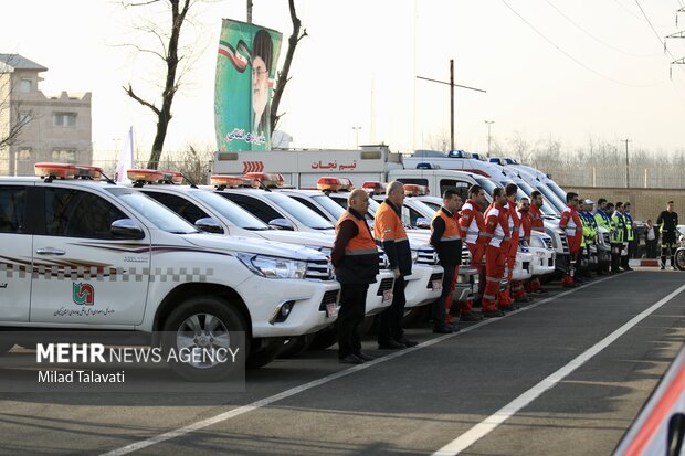رزمایش طرح زمستانه پلیس در گیلان