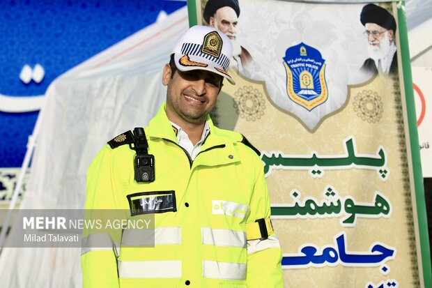 رزمایش طرح زمستانه پلیس در گیلان