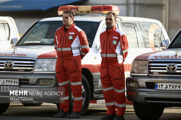 رزمایش طرح زمستانه پلیس در گیلان