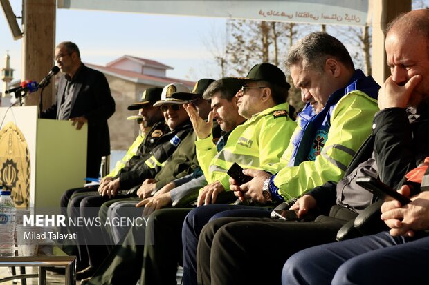 رزمایش طرح زمستانه پلیس در گیلان