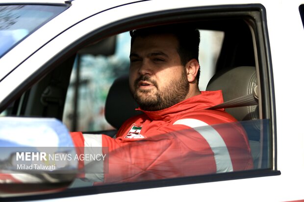 رزمایش طرح زمستانه پلیس در گیلان