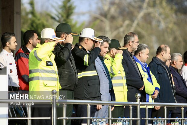 رزمایش طرح زمستانه پلیس در گیلان