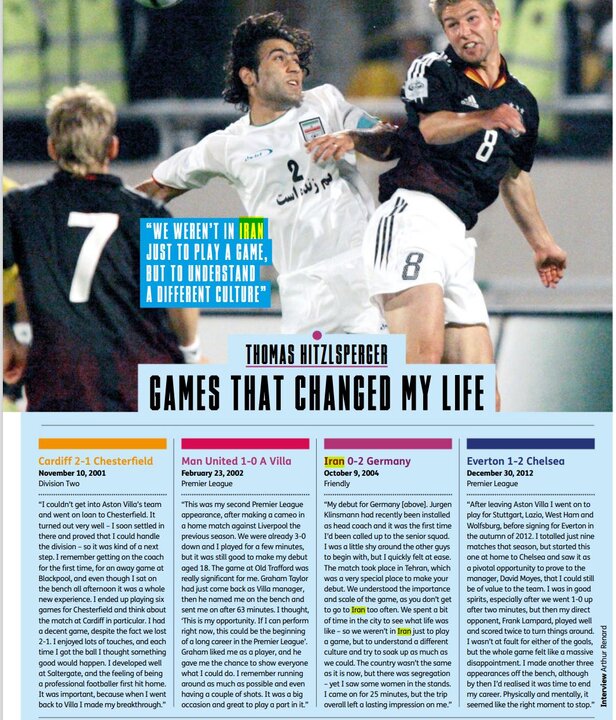 بازیکن سابق آلمان: بازی با تیم ملی ایران زندگی من را تغییر داد