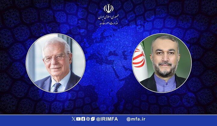 یورپ صیہونی حکومت کے حملوں کو روکنے کے لیے موثر اقدامات اٹھائے، ایرانی وزیر خارجہ