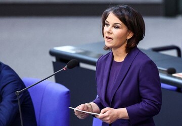 Foreign minister Annalena Baerbock