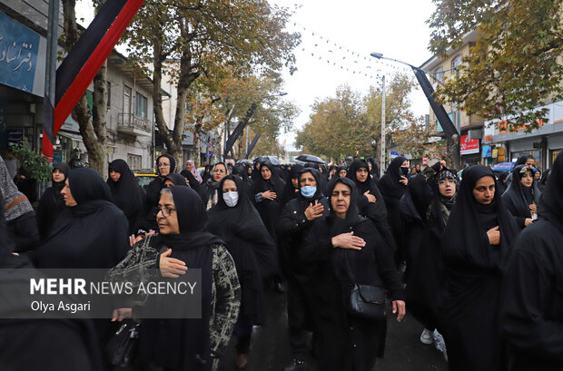 تشییع پیکر شهید امنیت «ابوالفضل صادقی» در گرگان