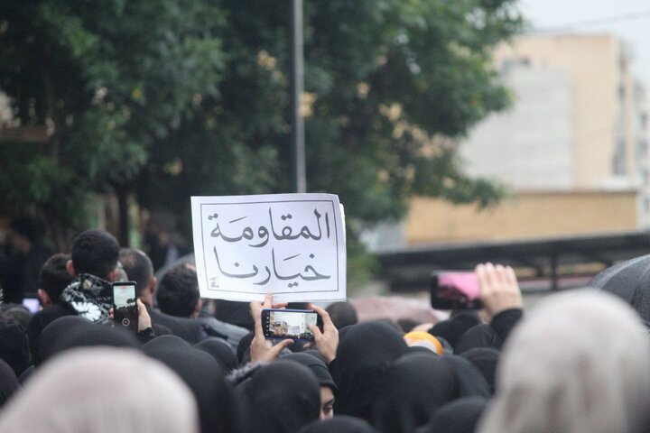 حزب اللہ کے شہید جوانوں کی باشکوہ تشییع، تصاویر، ویڈیو