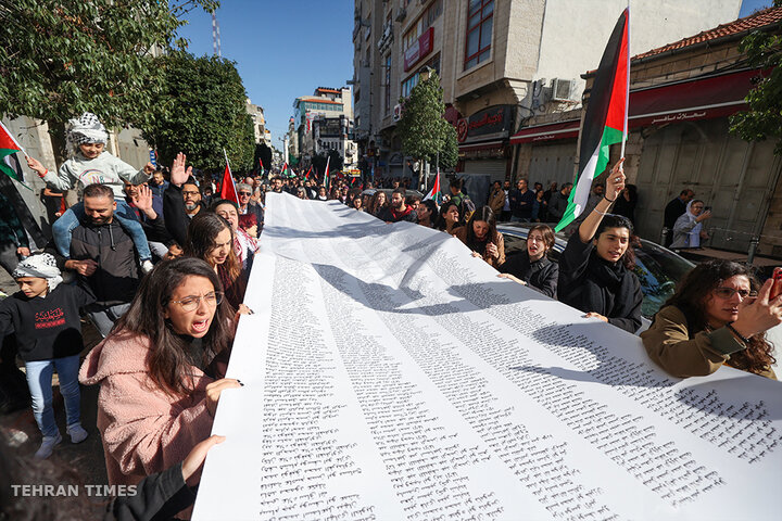 Palestinians strike, protest in occupied West Bank in support of Gaza