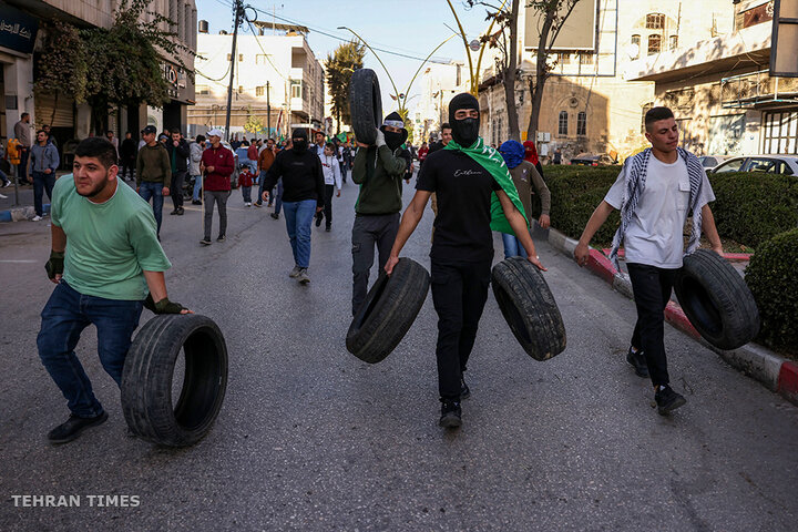 Palestinians strike, protest in occupied West Bank in support of Gaza